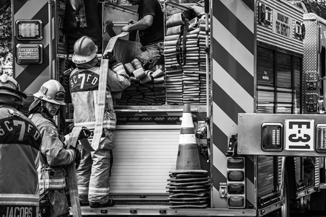 Snohomish County Firefighters, engine