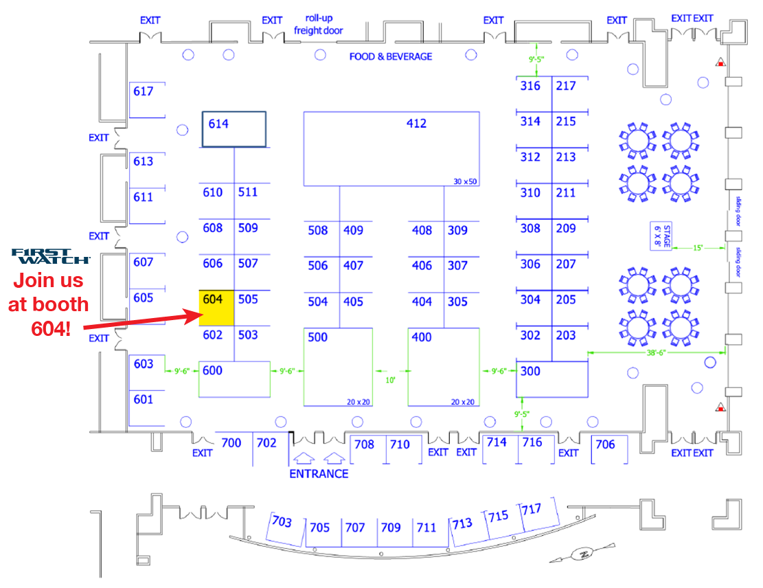 CFED West 2026 Exhibit Hall, Booth 604